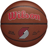 Wilson Basketball Team Alliance PORTLAND TRAIL BLAZERS, Indoor/Outdoor, Mischleder, Größe: 7
