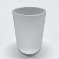 Viverso Ersatzglas für Seifenspender & Zahnputzbecher, rund, VL9400XX,
