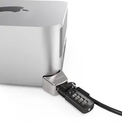 Compulocks Mac Studio Ledge Lock Adapter with Combination Cable Lock