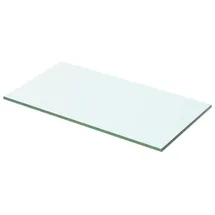 vidaXL Regalboden Glas Transparent 50x20 cm