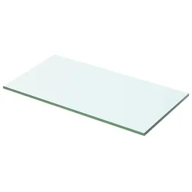 vidaXL Regalboden Glas Transparent 50x20 cm