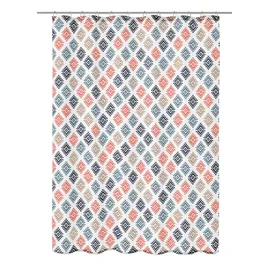 KLEINE WOLKE Duschvorhang Breeze 180 x 200 cm multicolor