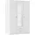 Rauch Bergheim Kleiderschrank 136 x 54 x 197 cm weiß