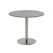 Niehoff Tisch 95x95cm Bistro - 95 cm rund HPL Beton-Design