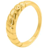 Steel_art Fingerring Naso goldfarben in goldfarben | Gr.: 52