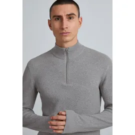 CASUAL FRIDAY "Strickpullover CFKarlo", Herren, Gr. XL, grau (light grau melange), Obermaterial: 100% Baumwolle CO., Pullover