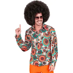 70er Jahre Vintage Hemd für Herren - 2XL