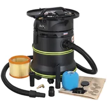 Sealey DFS35M Staubsauger Industrielle Staubfrei Nass/Trocken 35L 2000W