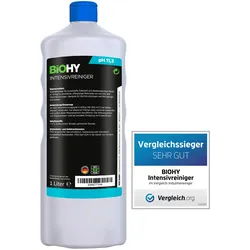 BiOHY Intensivreiniger Universal (1l Flasche) | Hochleistungs-INDUSTRIEREINIGER | Grundreiniger ideal für Hochdruckreiniger, schaumarm