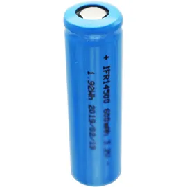 AccuCell Solar Akku Lithium IFR 14500 AA 600 mAh 2 St.