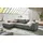 Musterring Ecksofa MUSTERRING "JustB PM200, mit Holzrahmen in schwarz", turtle, B:316cm H:78cm T:166cm, 94% Polyester, 6% Nylon, Sofas, Ecksofa, Anreihsofa rechts & Longchair links, mit Armlehnen, inkl. Rückenkissen