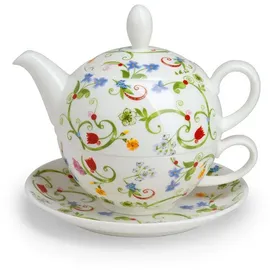 TeaLogic Tea for One - Fleurette - Bone China