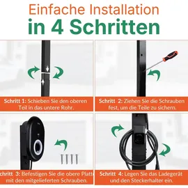 LDY Wallbox Standfuß für Vestel Wallbox-LDY-POLE-VESTEL
