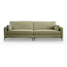 MID.YOU Viersitzer-Sofa Webstoff 4-Sitzer Grün