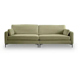 MID.YOU Viersitzer-Sofa Webstoff 4-Sitzer Grün