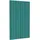 vidaXL Dachpaneel 12 Stk. Grün 80 x 45 cm Verzinkter Stahl