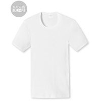 SCHIESSER T-Shirt Basic Doppelripp 'Essentials' (1-tlg) weiß 7