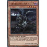 DUSA-DE056 - Schädelsuchender Ritter - Ultra Rare - Deutsch - im Set mit Ultrapro Toploader - Yugioh