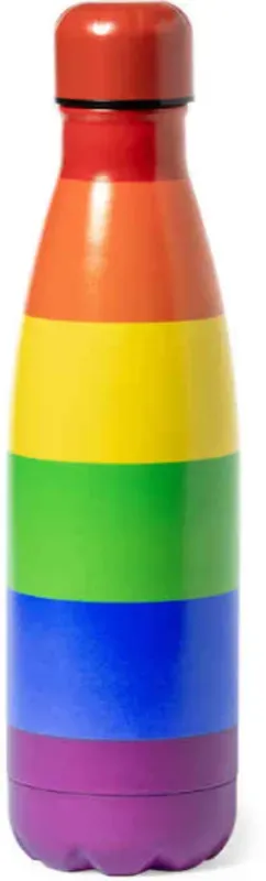 PRIDE - METALLIC-WARMWASSERHEIZUNG MIT DER LGBT-FLAGGE