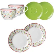Ritzenhoff & Breker Shanti Doppio Kaffeeservice 6-tlg. grün