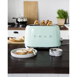 Smeg TSF01PGEU Pastellgrün / Hochglanz