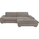 Set One by Musterring Ecksofa SO 1200 Cord Beigegrau