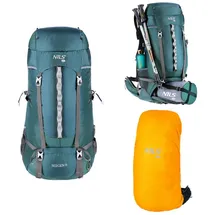 NILS CAMP Bergen Rucksack 65L Grün