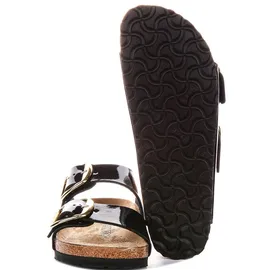 Birkenstock Arizona Big Buckle 1027918 (41/black-gold) - Schwarz 41