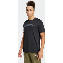 adidas TERREX Funktionsshirt MULTI CLIMACOOL LOGO TECH sportliches Funktionsshirt, ohne Verschluss, aus Polyester schwarz M (48/50)