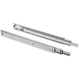 MS Beschläge Teleskopauszug Vollauszug 100kg Schubladenschiene h 53mm Schubkastenschiene Schwerlast 400mm