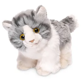 Uni-Toys Kätzchen stehend 18 cm Grau