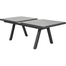 Vivera II Gartentisch 200/260 x 100 x 75 cm Anthrazit