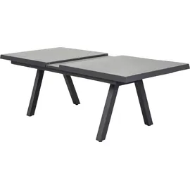 Vivera II Gartentisch 200/260 x 100 x 75 cm Anthrazit