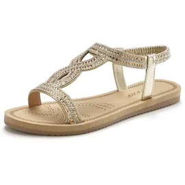 VIVANCE Sandale Damen Gold 41