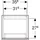 Geberit Renova Plan Hochschrank 39 x 180 x 36 cm Nussbaum hickory Holz