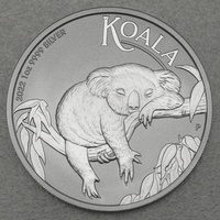 Perth Mint 1 Unze Silbermünze 1oz Koala 2022