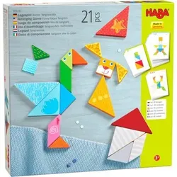 HABA 305777 Legespiel Bunter Tangram-Mix