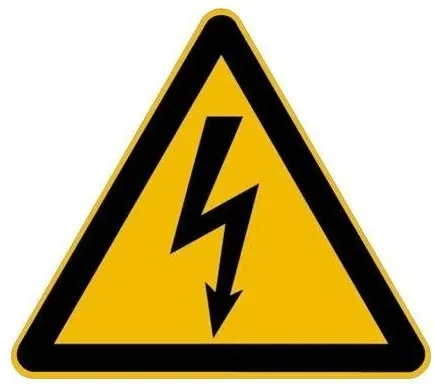 Klar Sicherheitskennzeichnung 7401/65