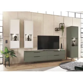 Mäusbacher Hängevitrine Bonnie 41 x 32 x 132 cm Grau