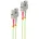 BS07-510615 Duplex Patchkabel SC/SC 50/125μ Anschluss SC Anschluss SC Lochdurchmess 7 50