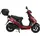 Alpha Motors CityLeader 50 ccm 3,0 PS 45 km/h rot inkl. Topcase
