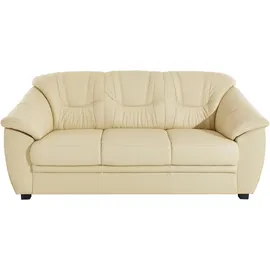 sit&more 3-Sitzer Kunstleder beige