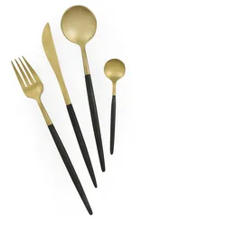 Excelsa Besteckset 24 stück Japan Stahl Gold