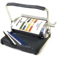 PAVO Bindemaschine PROFIMASTER S100 für Plastikbindung robuste Office-Maschine