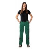 Planam Highline Damen Bundhose grün schwarz Modell 2398 Größe 36 - 36