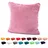 heimtexland Kissenbezug Flanell 40 x 40 cm Rosa