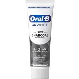 Oral-B 3D White Luxe Charcoal Whitening Zahnpasta 75 ml
