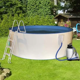 myPOOL Poolset Safety 350 x 90 cm inkl. Sandfilteranlage
