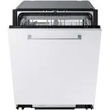 Samsung Geschirrspüler, 60 cm, Vollintegrierbar, EEK: C, 14 Maßgedecke, 9,2 l Wasserverbrauch, WaterJet Clean, SmartThings AI Energy Mode, 42 dB(A), Weiß, DW60BG750B00ET