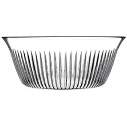 Pasabahce Schale aus Glas Transparent rund 24 cm Obstschüssel,